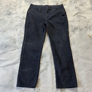 LL Bean Bean‎ Flex Straight Leg Favorite Fit Pants Womens Size 16 Navy